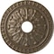 Ekena Millwork Warsaw Ceiling Medallion (Fits Canopies up to 3 1/2"), 18"OD x 3 1/2"ID x 1 3/8"P, Warm Silver CM18WAWSS - alternate 1
